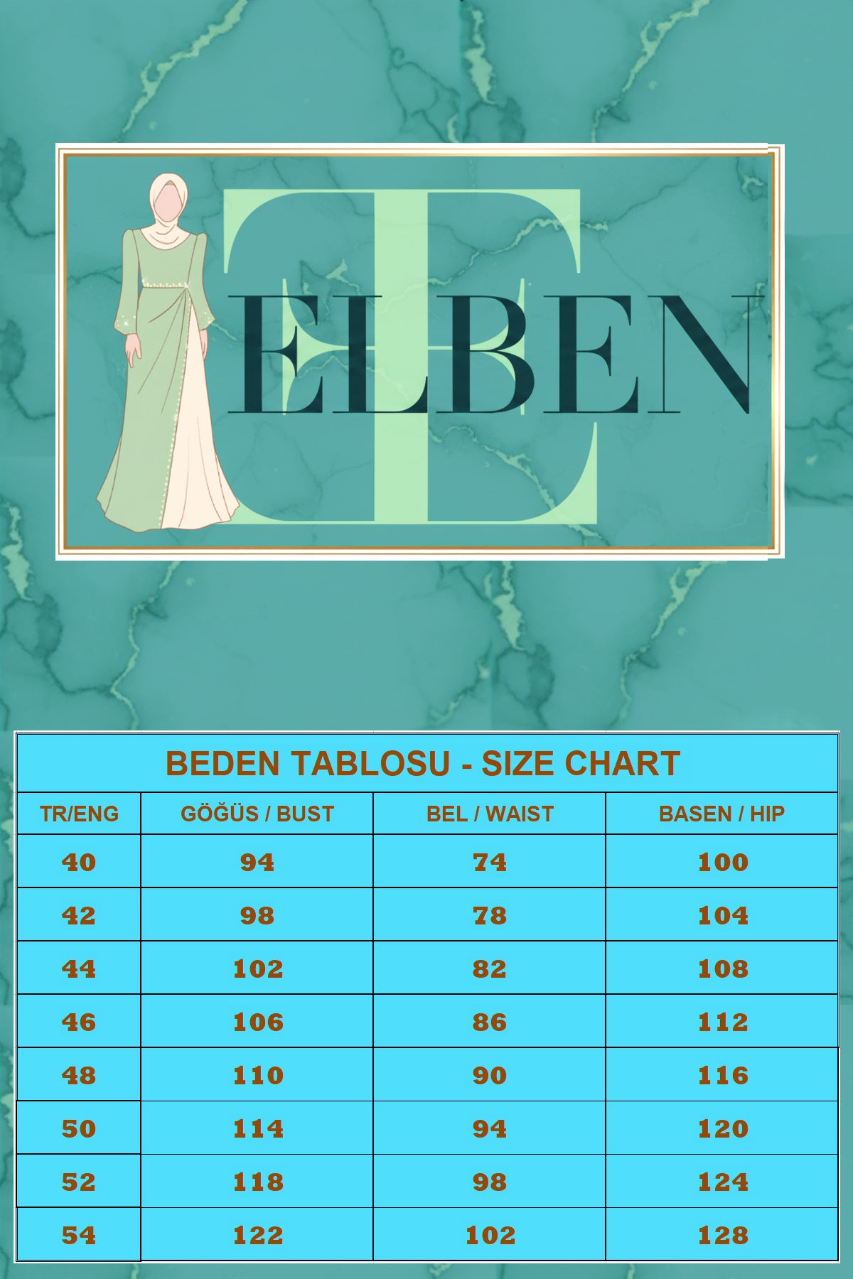 Elisa Tesettür Abiye Elbise