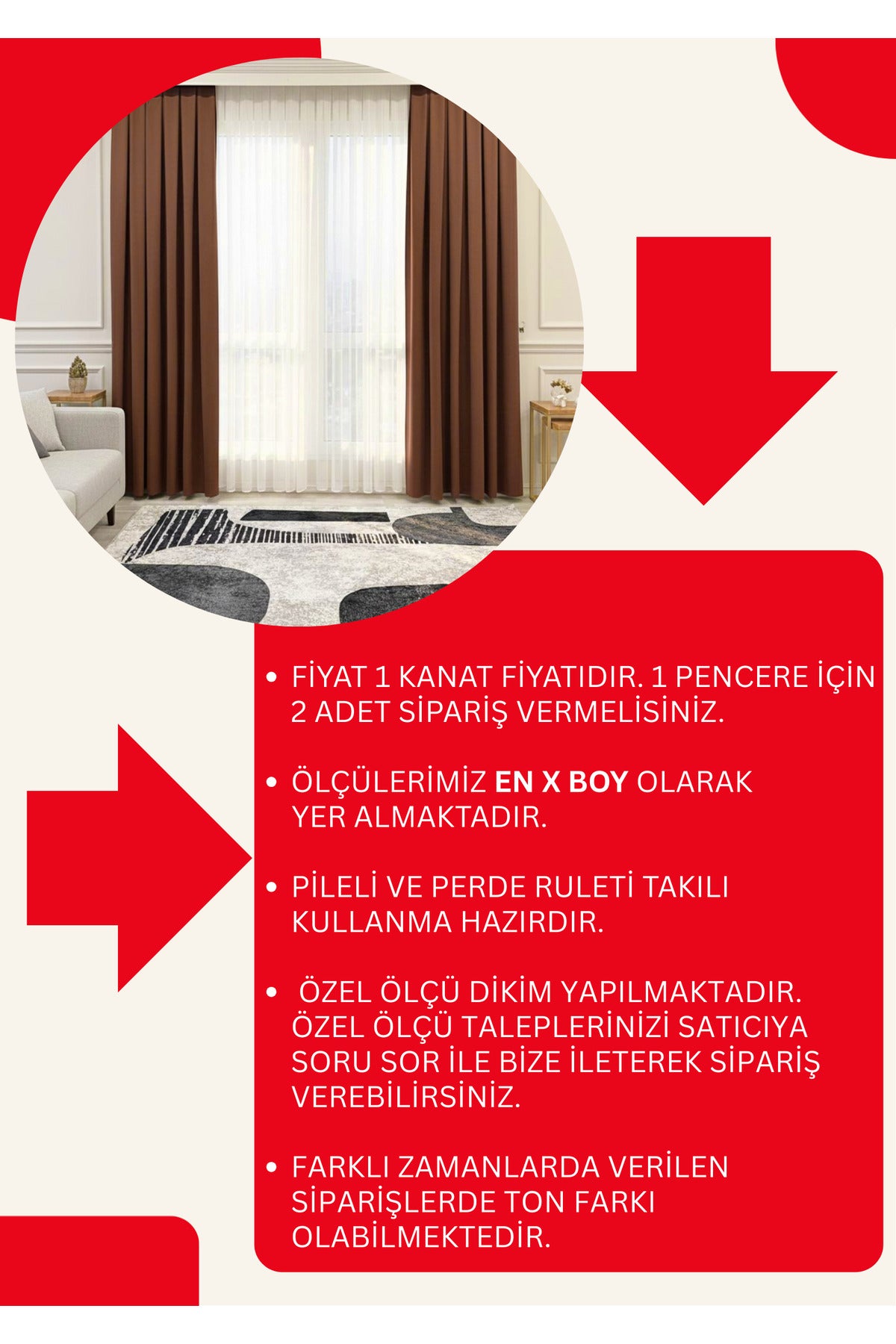 CAMEL Renk 1/3 SIK PİLE Petek Dokuma Yumuşak Yapılı Panama Fon Perde