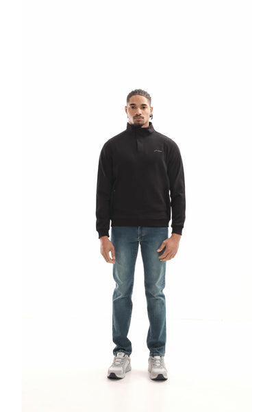 Boğazlı sweatshirt