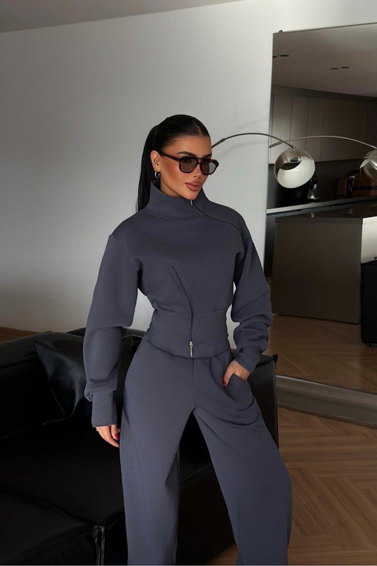 Füme Belleza Eşofman Takımı ATE-4299