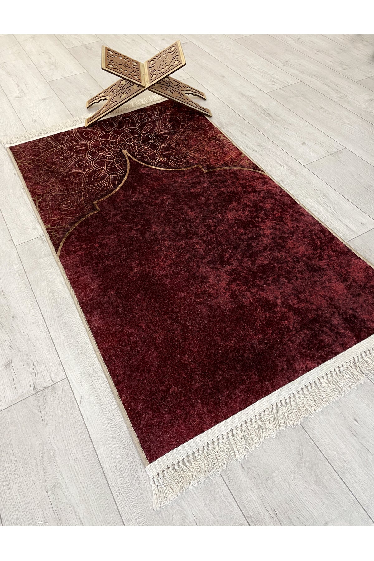 Seccade Saçaklı (lateks Taban) 75x125 Ebat