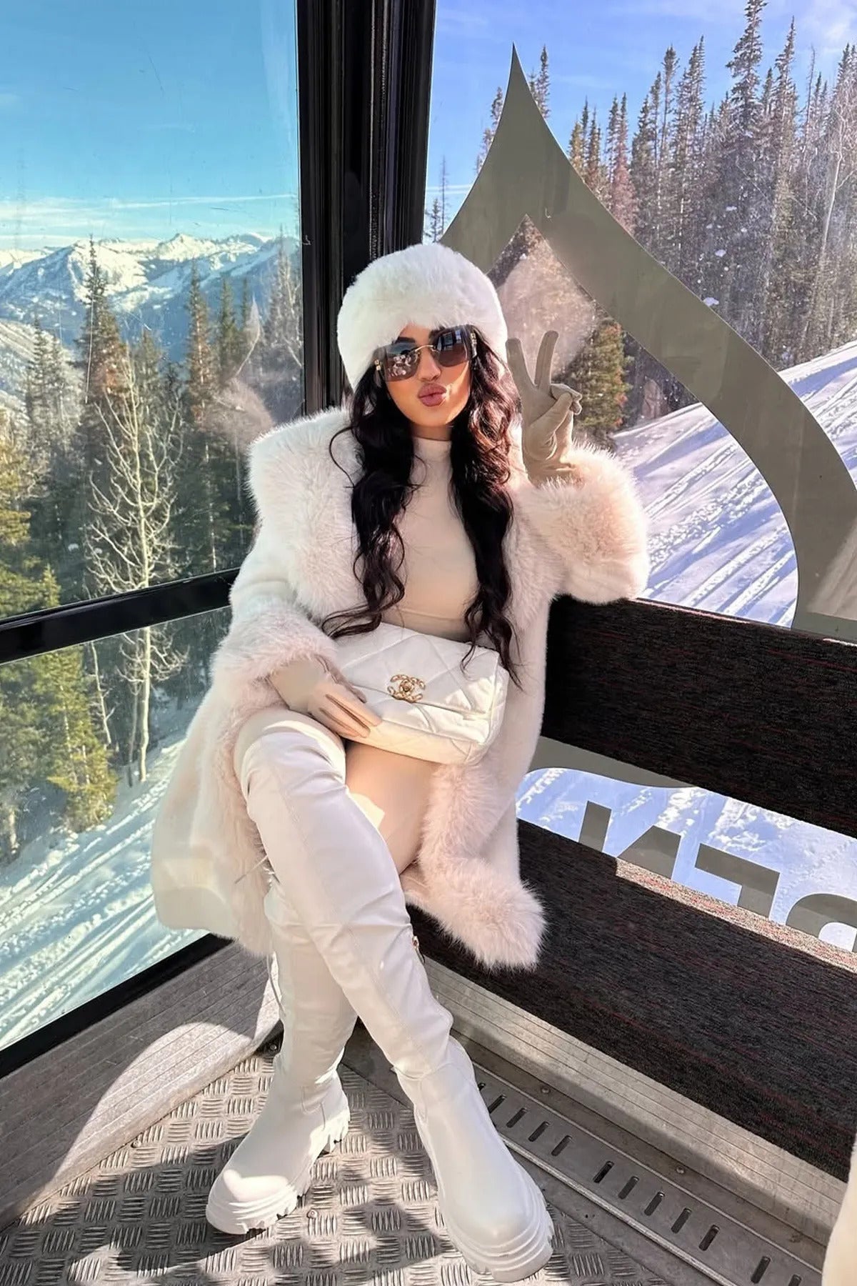 Kahverengi İthal Katlanabilir Peluş Kulaklık KLK01