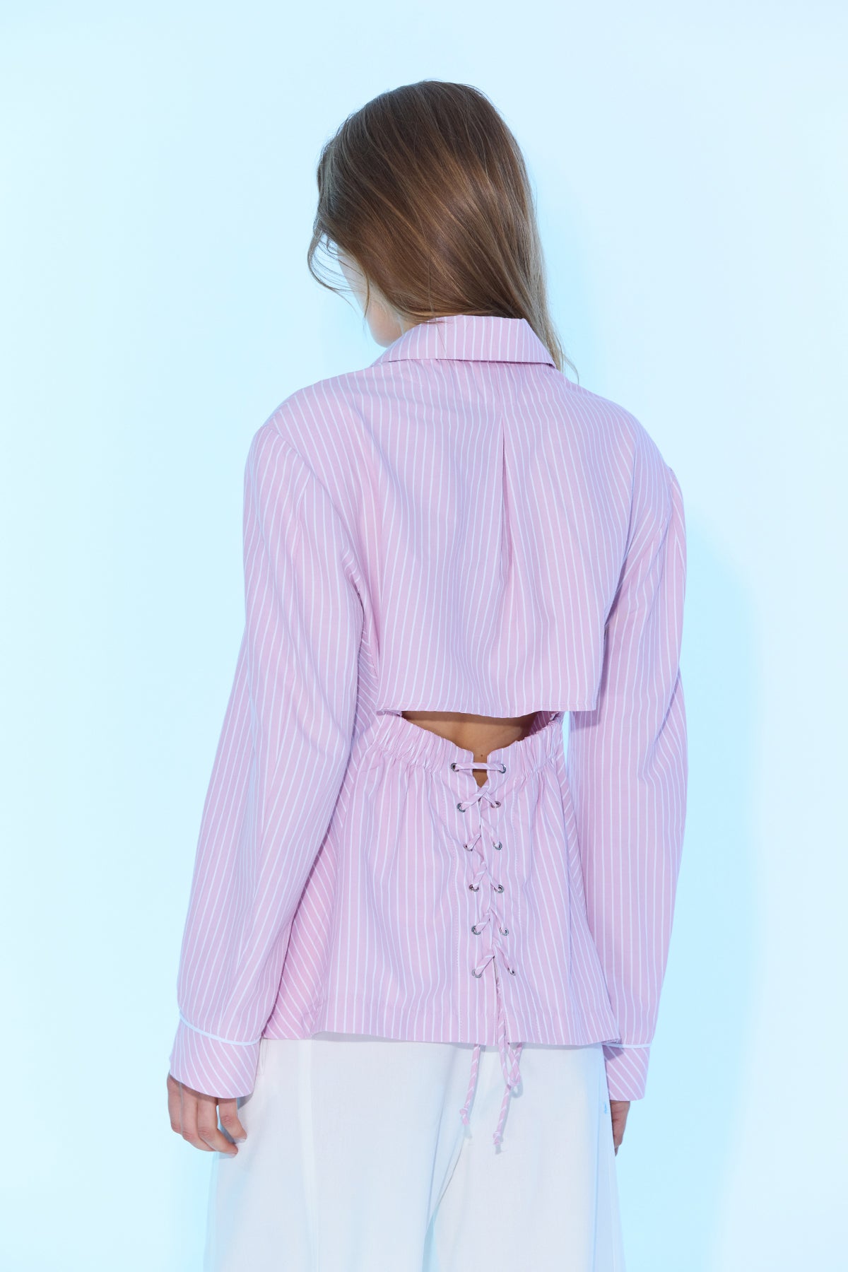Sırtı Bağlamalı Slim Fit Ceket