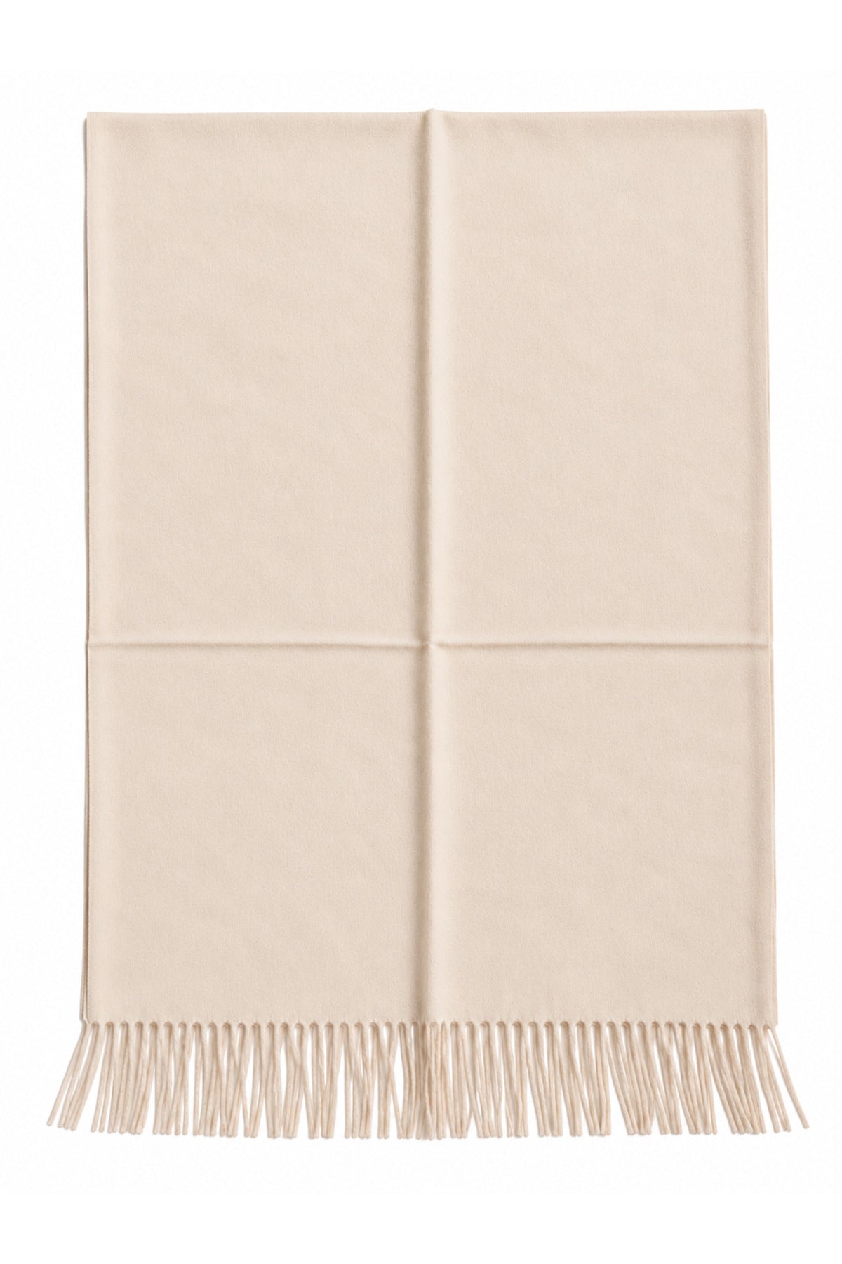 Bej Püsküllü Kaşmir Atkı Şal 70x185 cm SAL1337