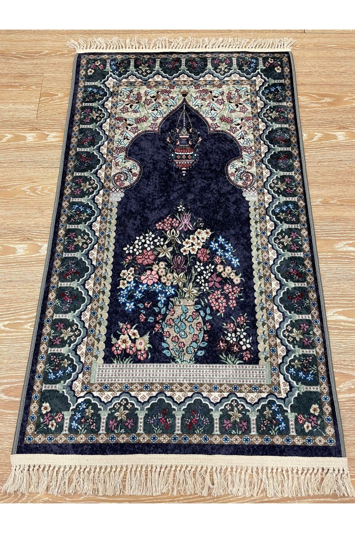 Seccade Saçaklı (LATEKS TABAN) 75x125 Ebat