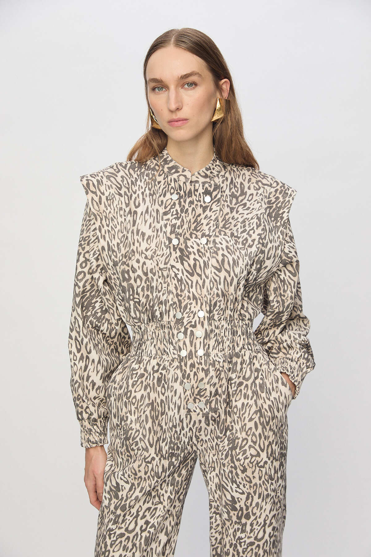 Leopar Desenli Tulum