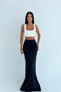 Black Benson Long Skirt ATE-2433