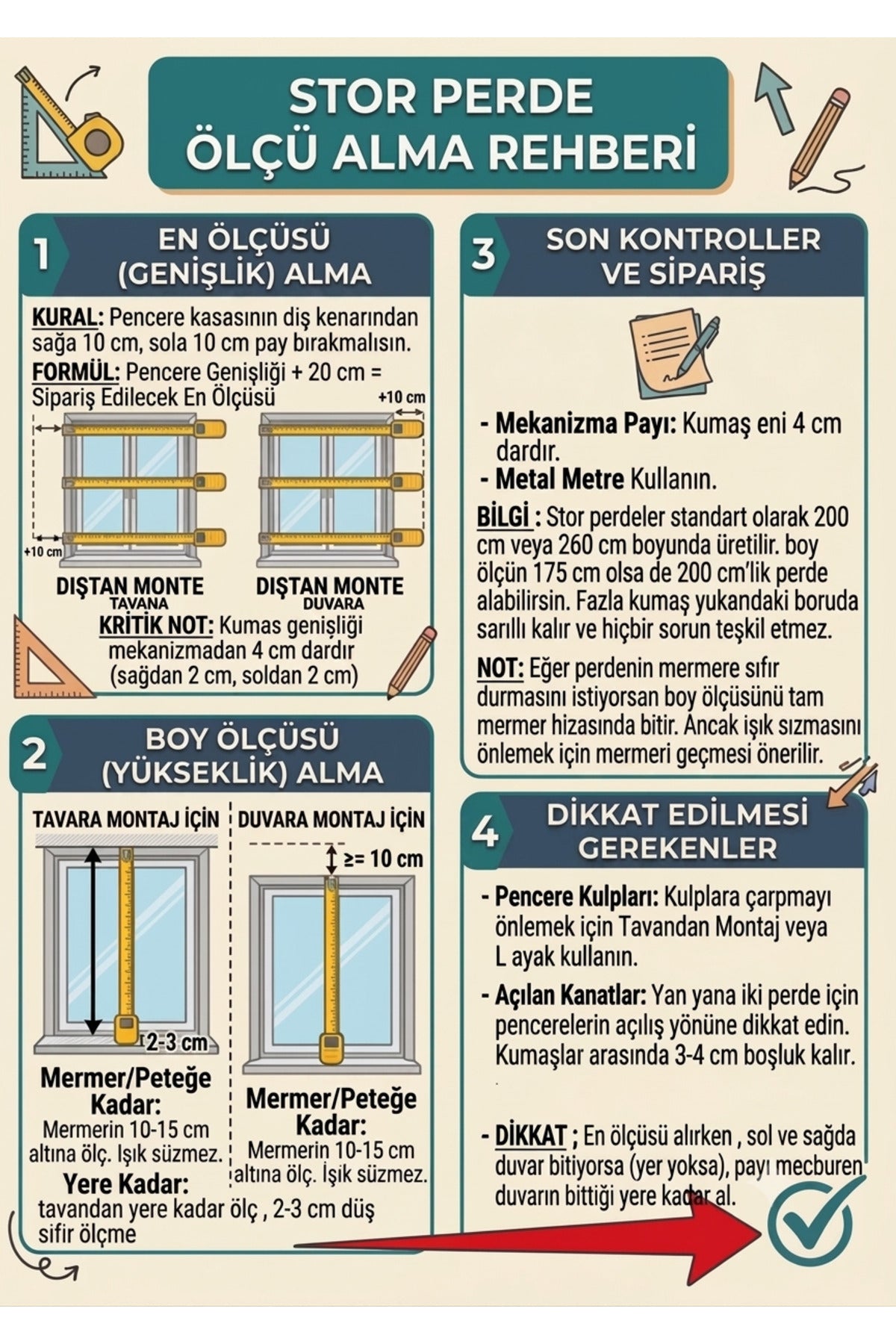 SİYAH ETEKLİ Blackout Karartma Stor Perde Yüksek Kalite % 100 Işık Geçirmez