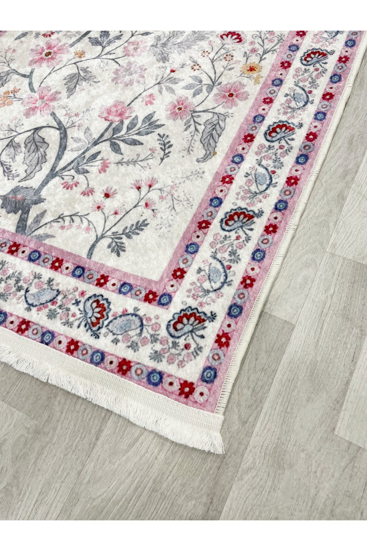 Modern Çiçekli Medine Seccade 80x140