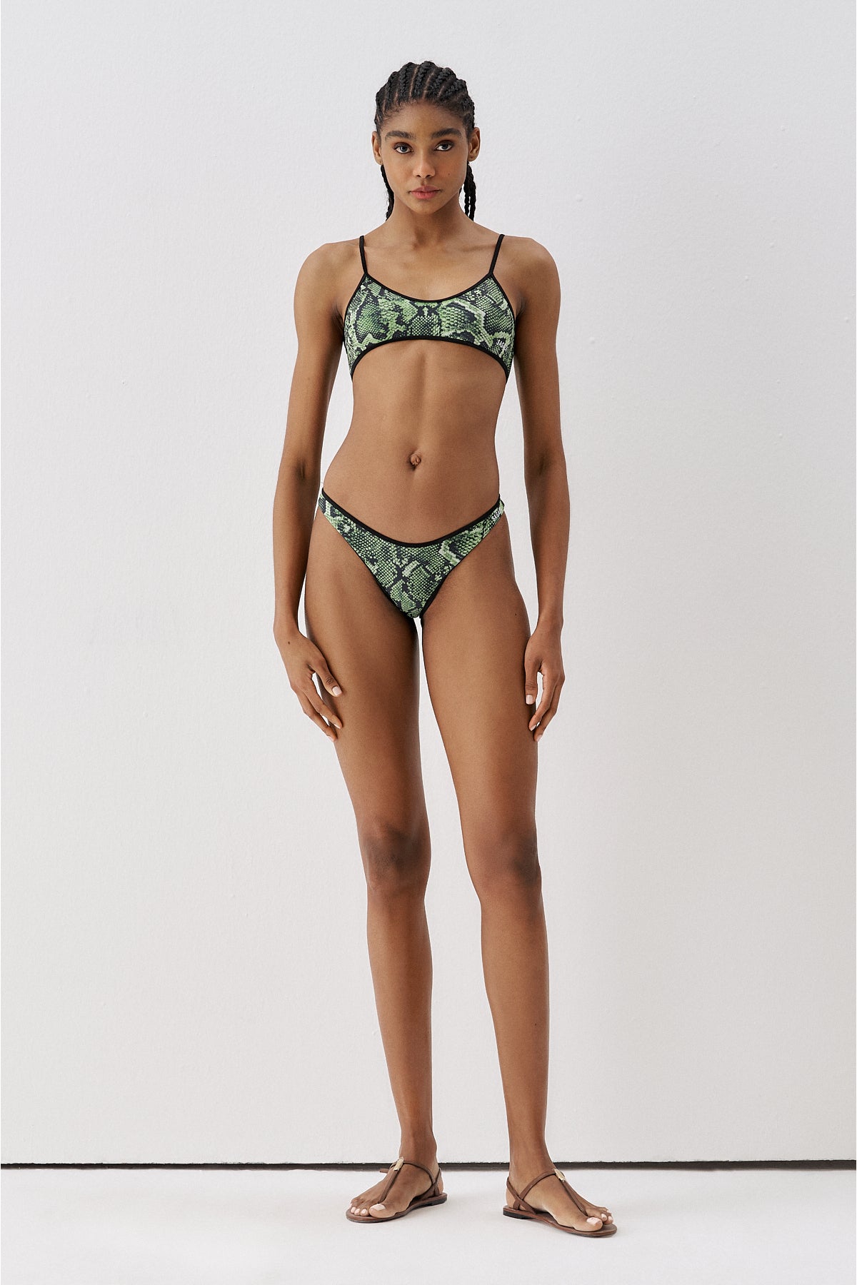 Yılan Desenli Bikini Set