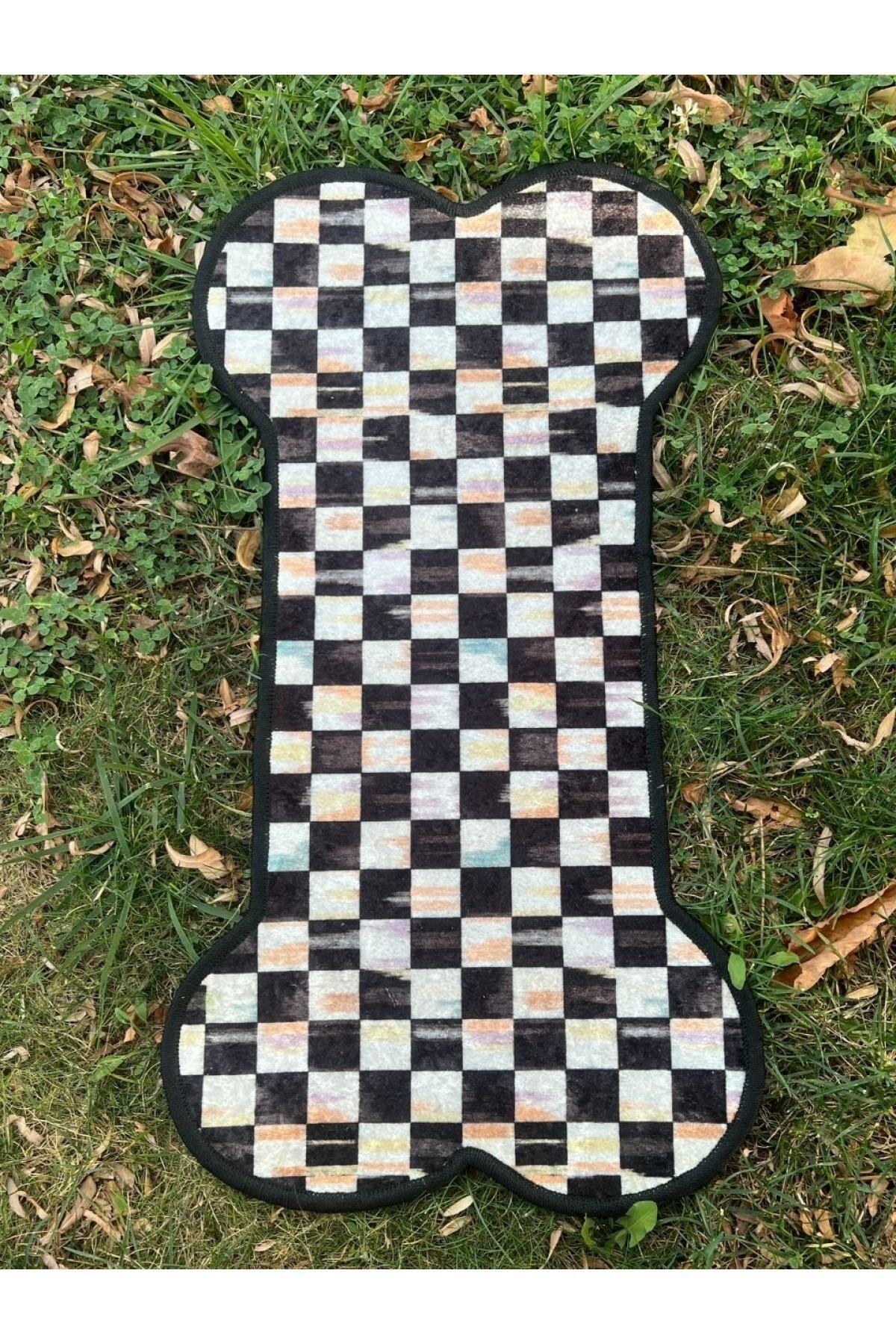 Evcıl Hayvan Mama Altı Paspası - (70 X 36 ) Yeşil