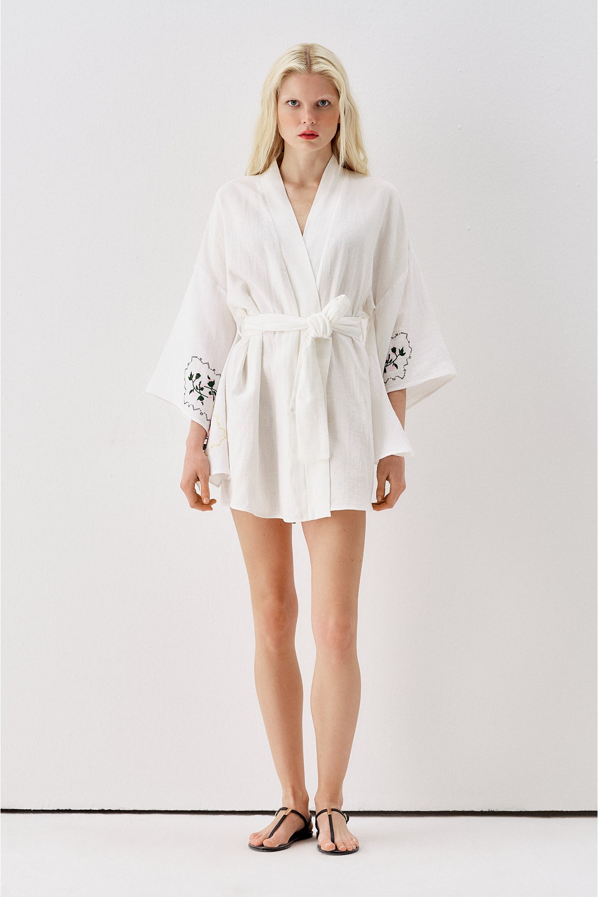 Desenli Kimono