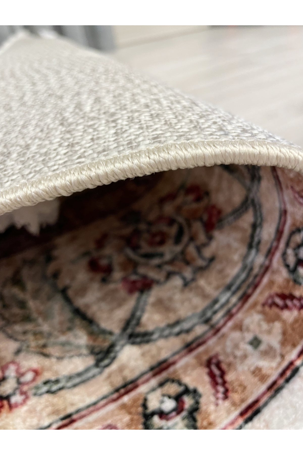 Kilim Motifli SAÇAKLI Klasik Kaymaz Taban Halı