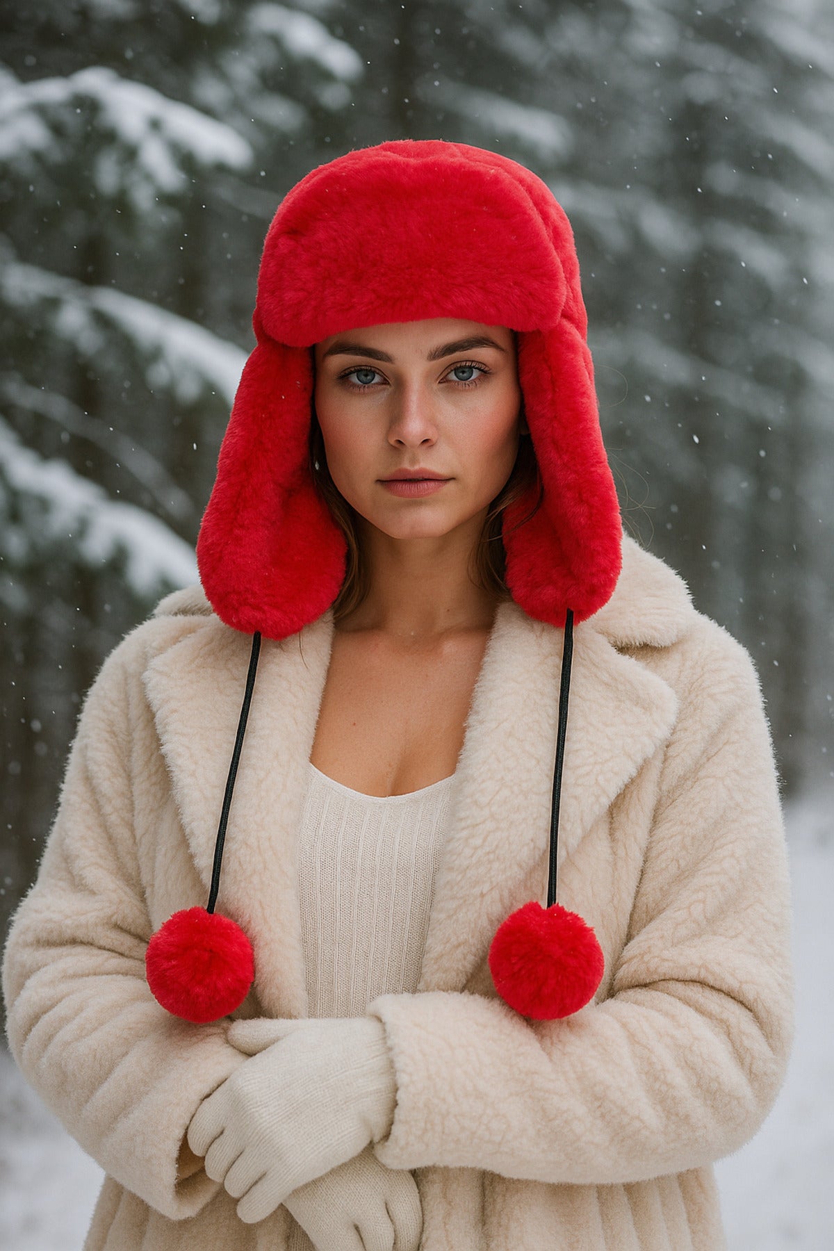 Kahverengi İthal Katlanabilir Peluş Kulaklık KLK01