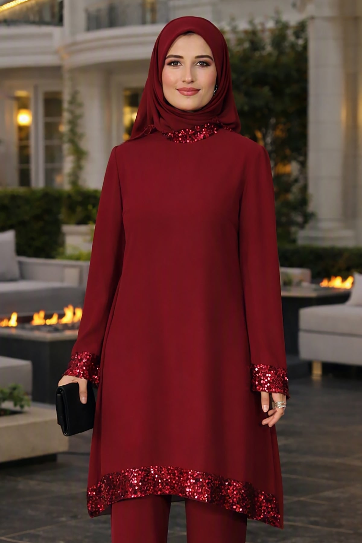 Tesettür Takım Tunik ve Pantolon