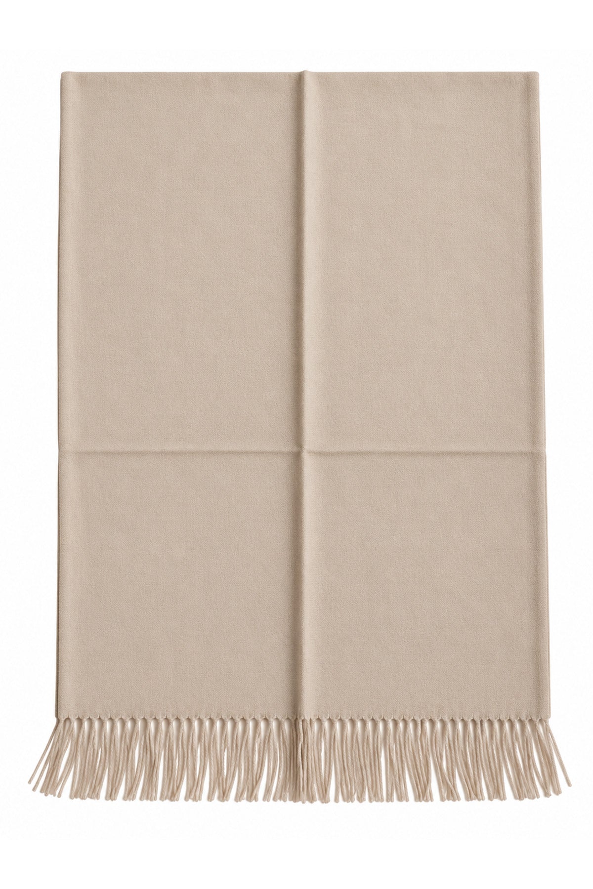 Camel Püsküllü Kaşmir Atkı Şal 70x185 cm SAL1337