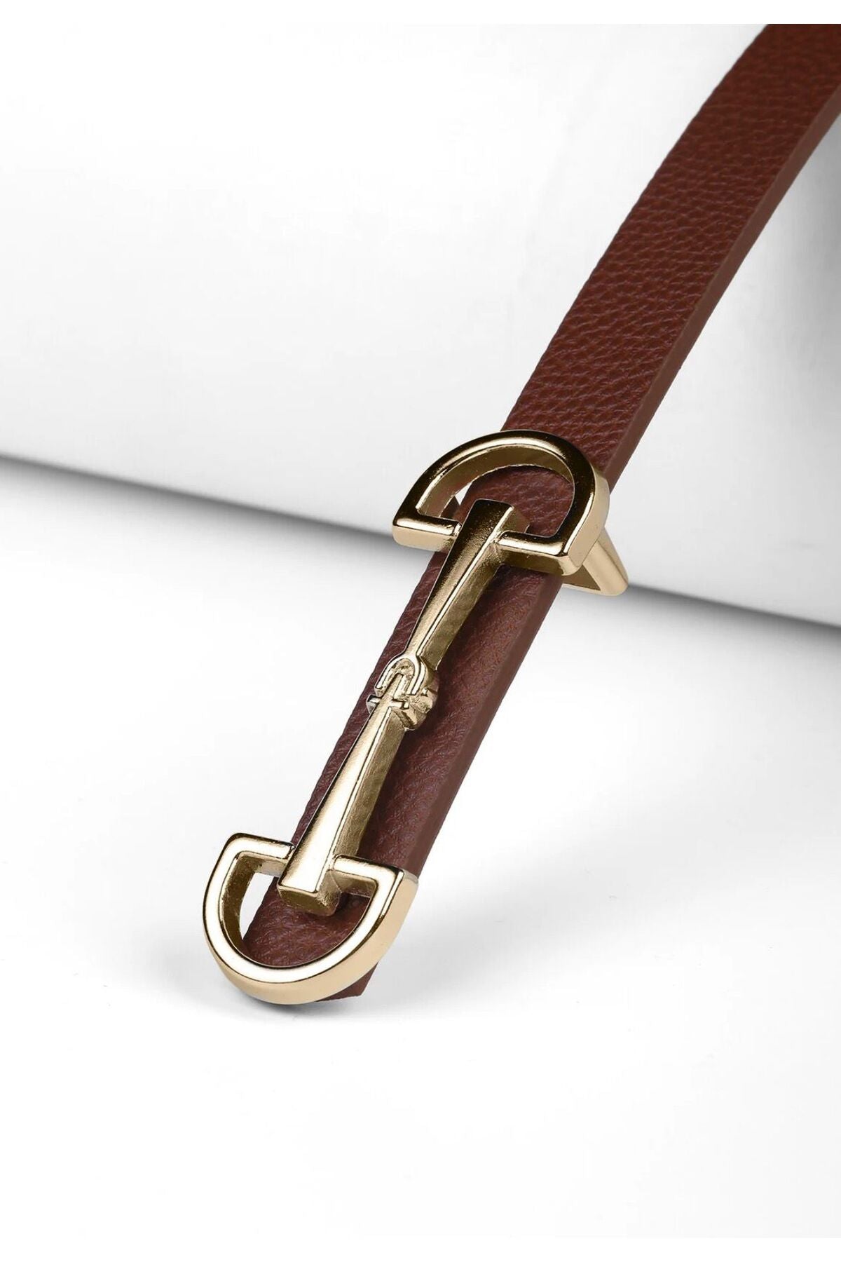 Uzun Tokalı Taba İnce Kadın Kemeri Ceket Kemeri, Kadın Kemeri, Gömlek Kemeri, Elbise Kemeri KMR001
