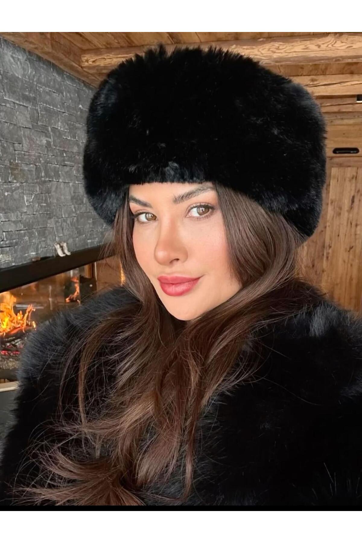 Kahverengi İthal Katlanabilir Peluş Kulaklık KLK01