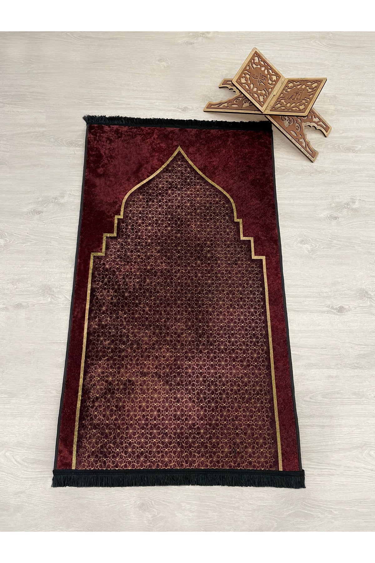 Seccade Saçaklı (lateks Taban) 75x125 Ebat