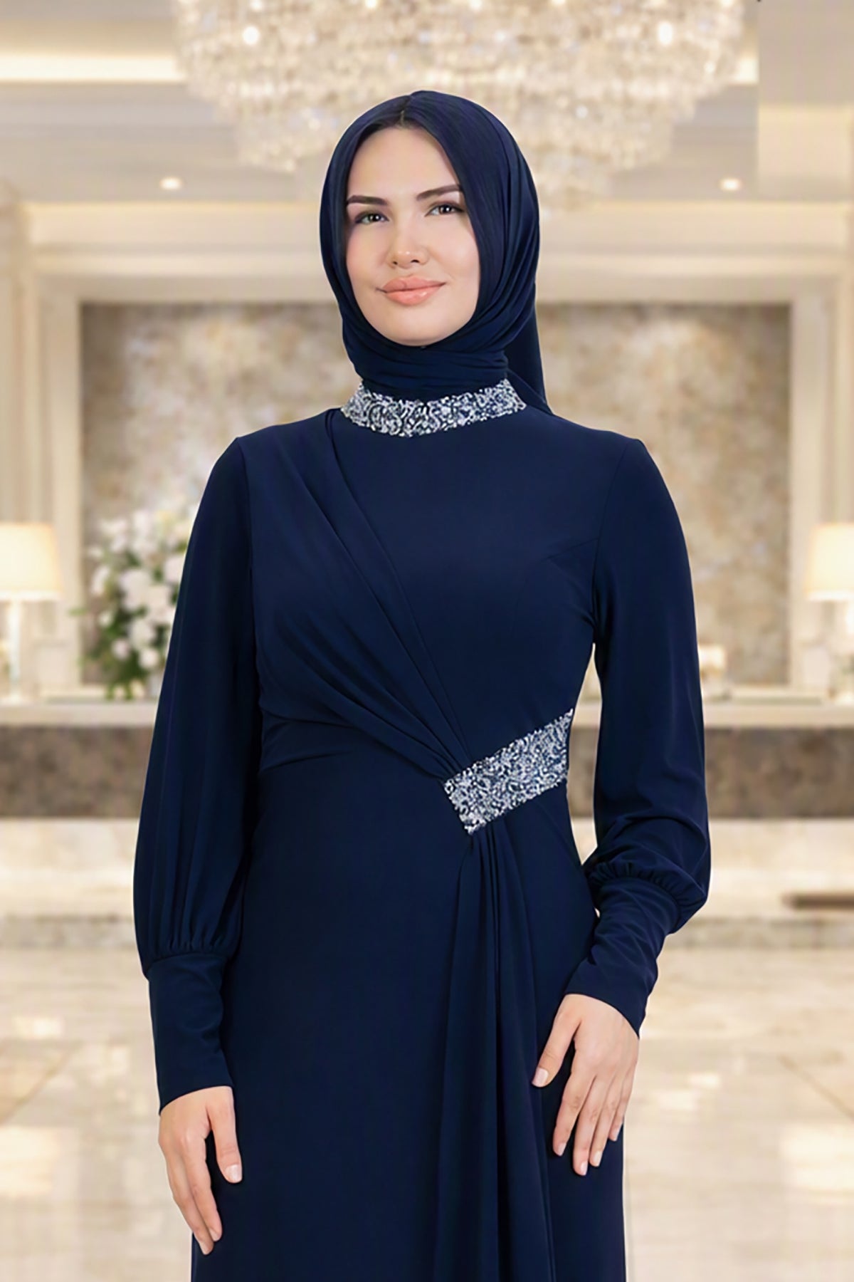 Melissima Tesettür Abiye elbise