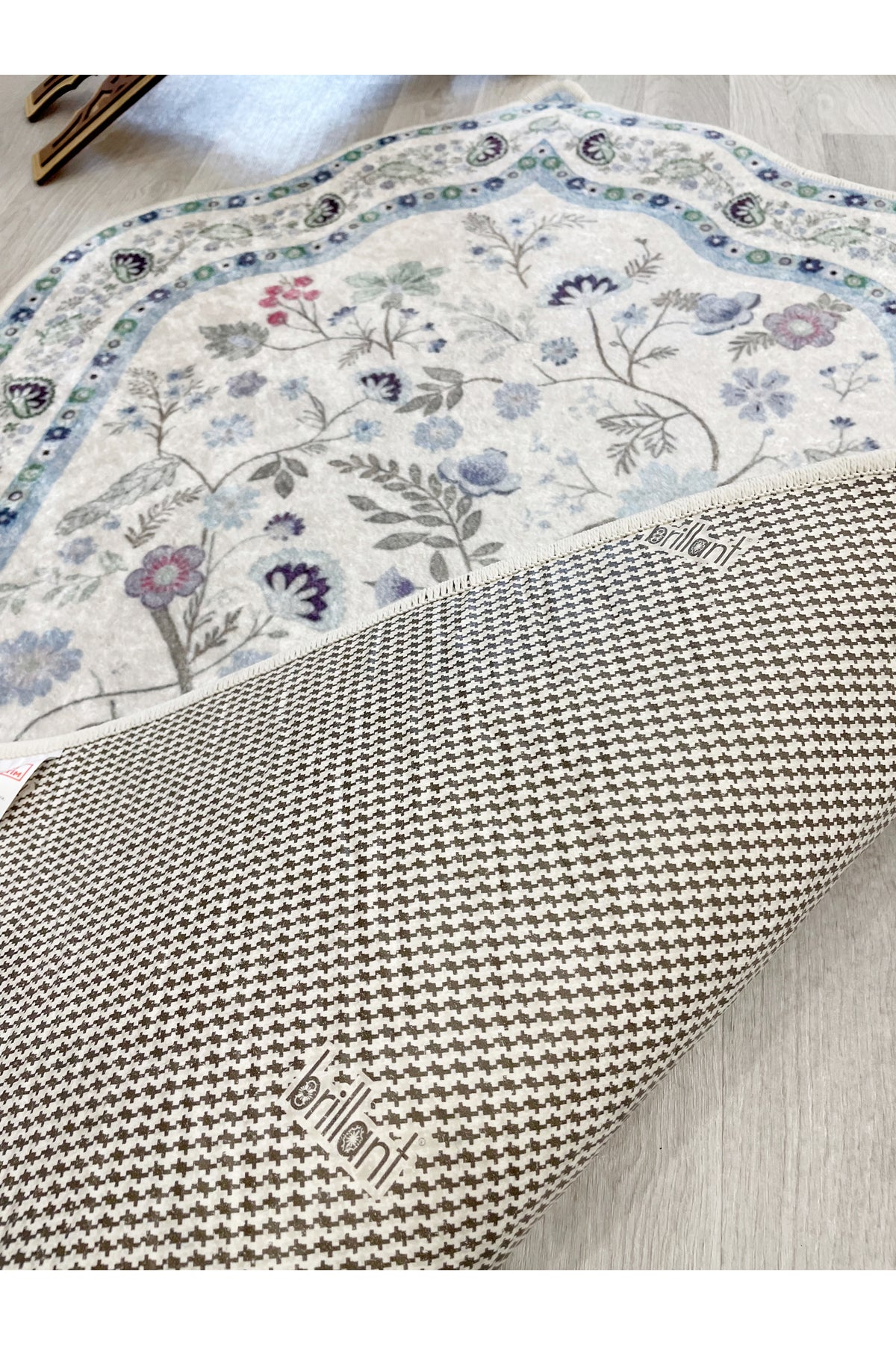 Modern Çiçekli Medine Seccade 80x140