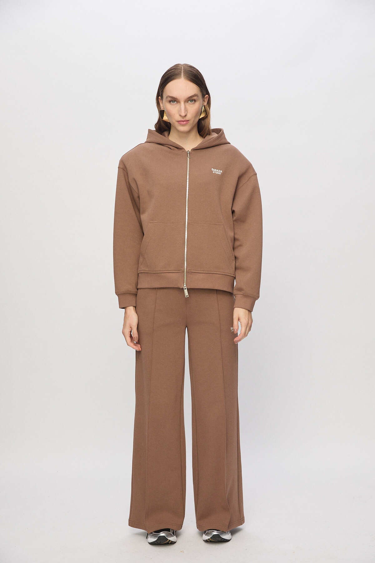 Kapşonlu Oversize Sweatshirt