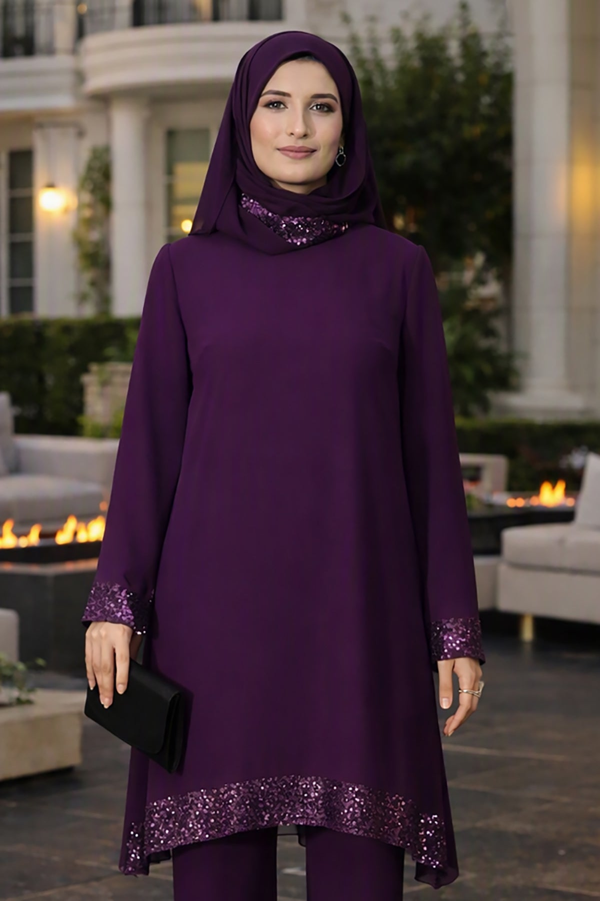 Tesettür Takım Tunik ve Pantolon