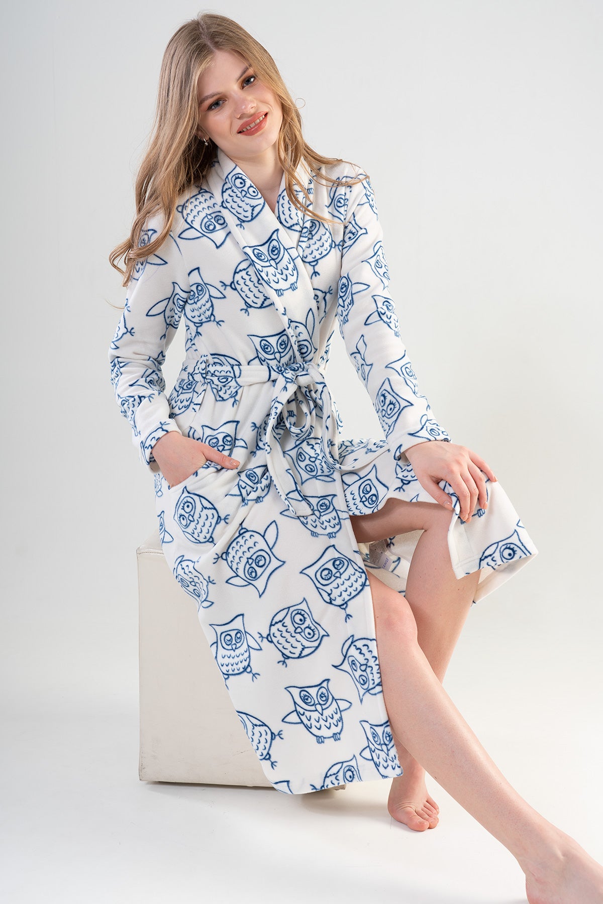 Woman Brighty Dressing Gown