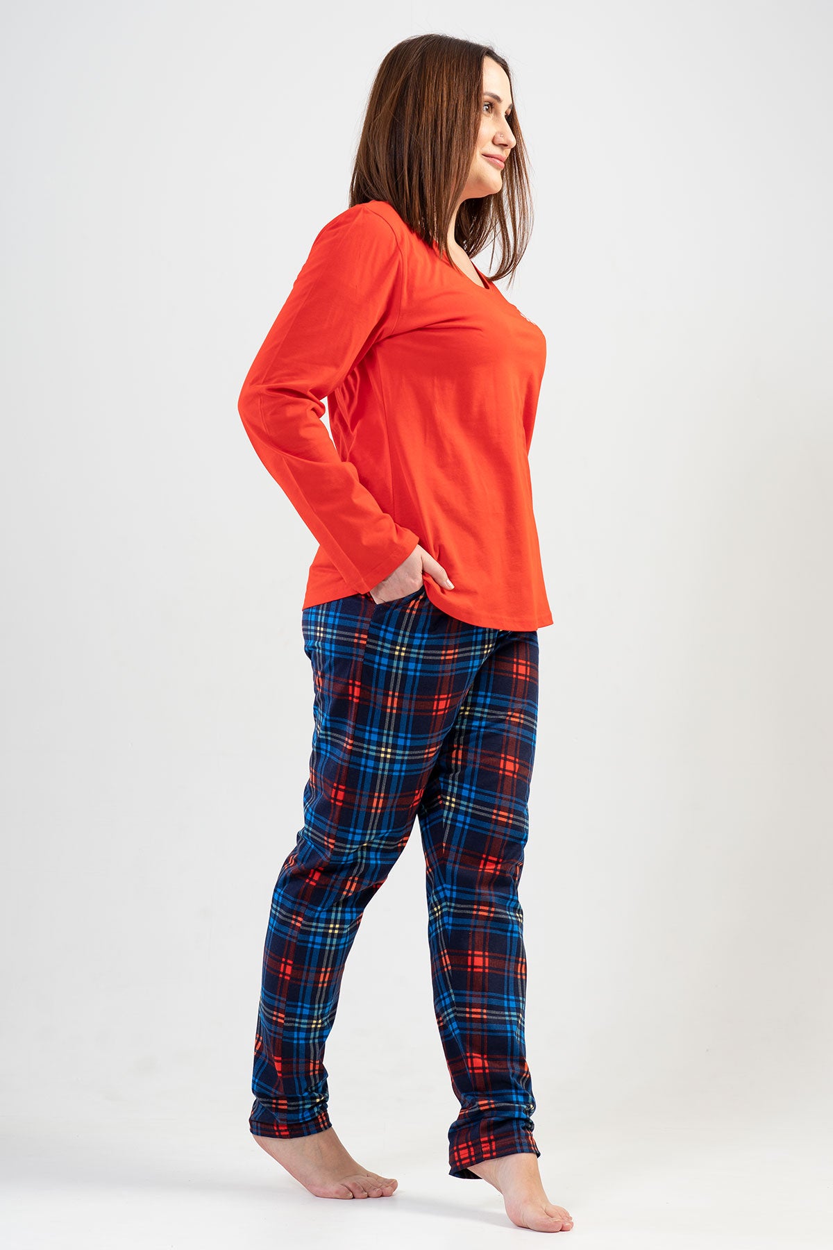 Woman Big Size Winter Pyjama Set