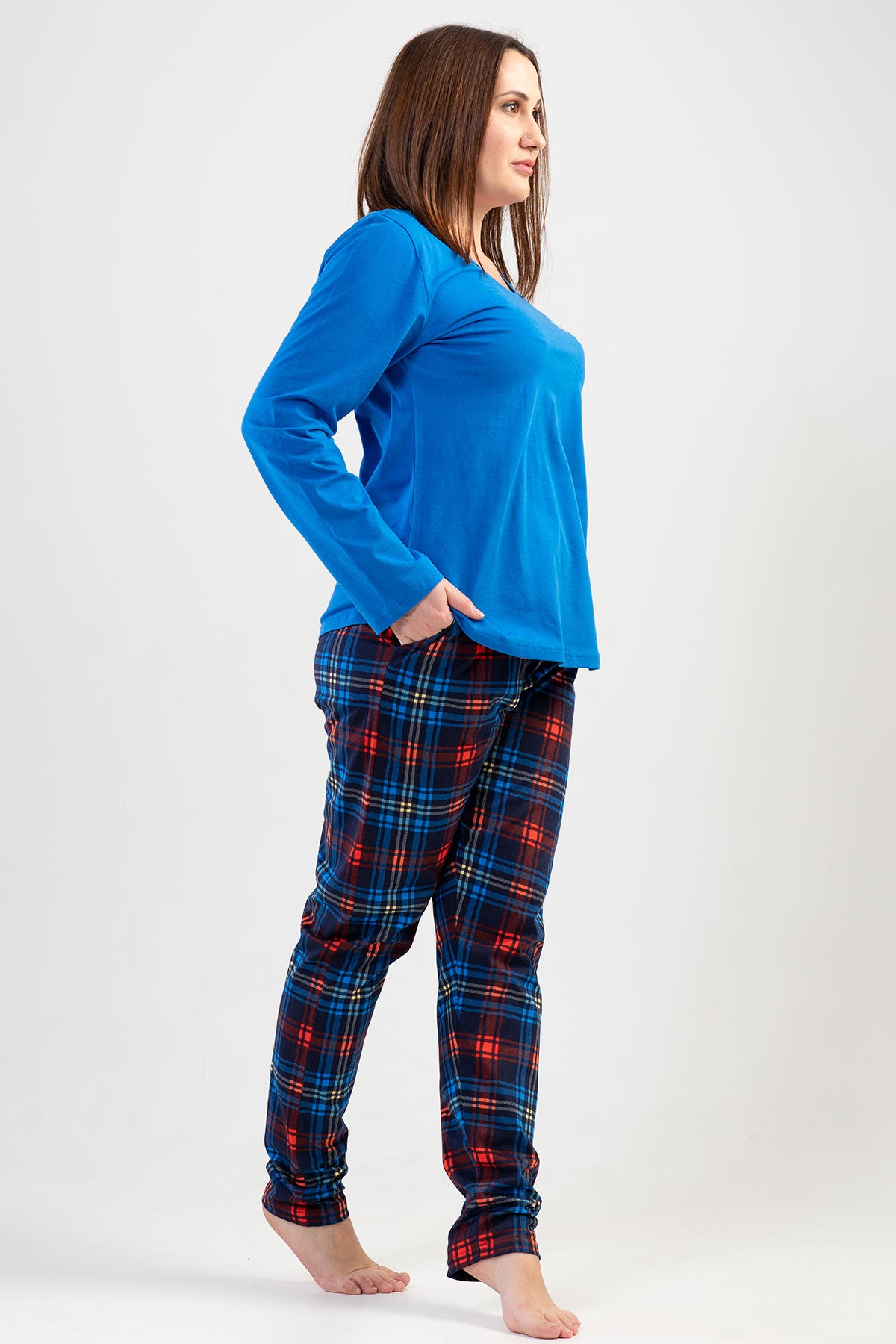 Woman Big Size Winter Pyjama Set
