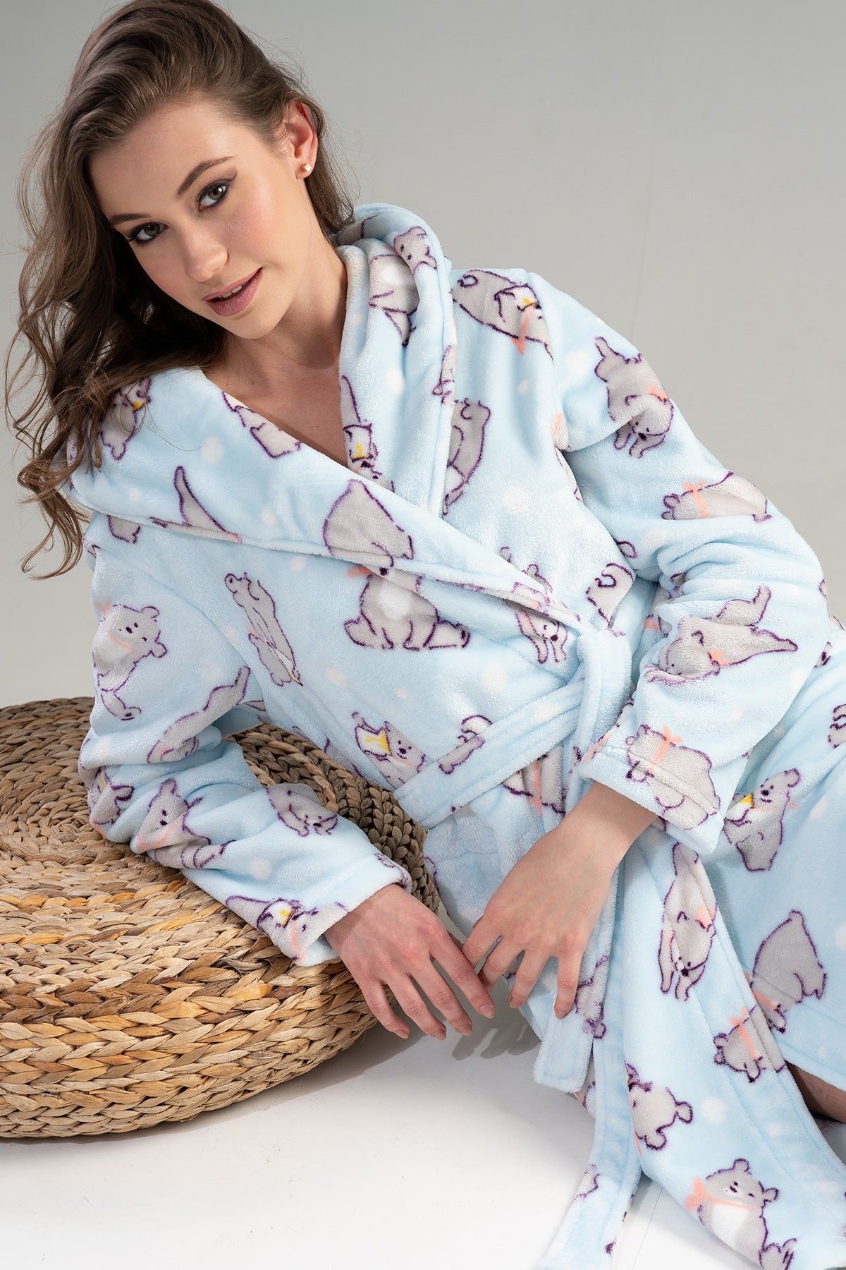 Woman Crystal Dressing Gown