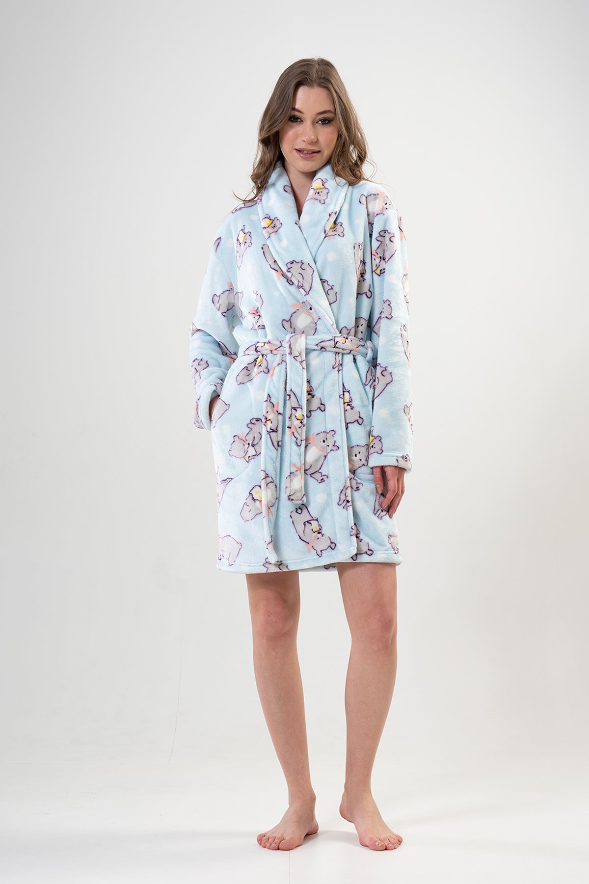 Woman Crystal Dressing Gown
