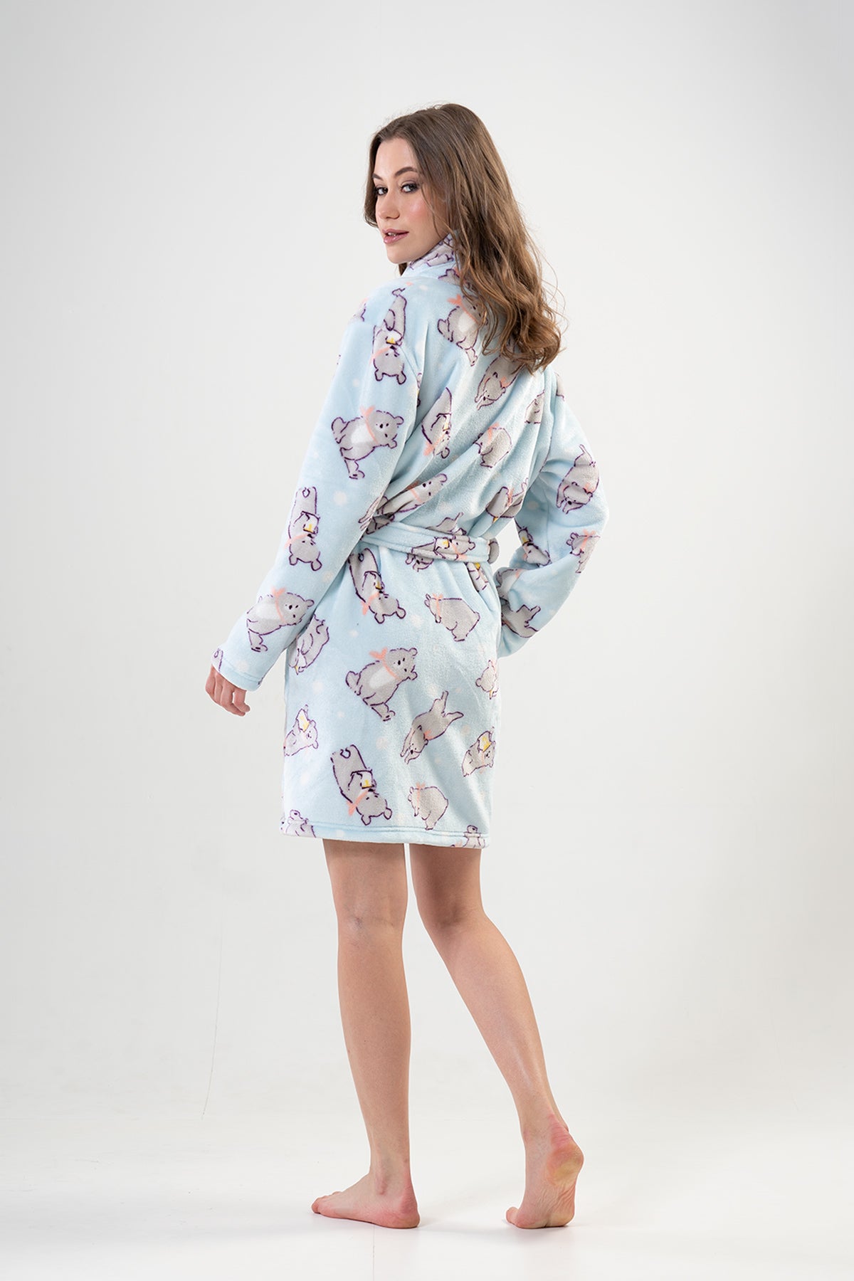 Woman Crystal Dressing Gown