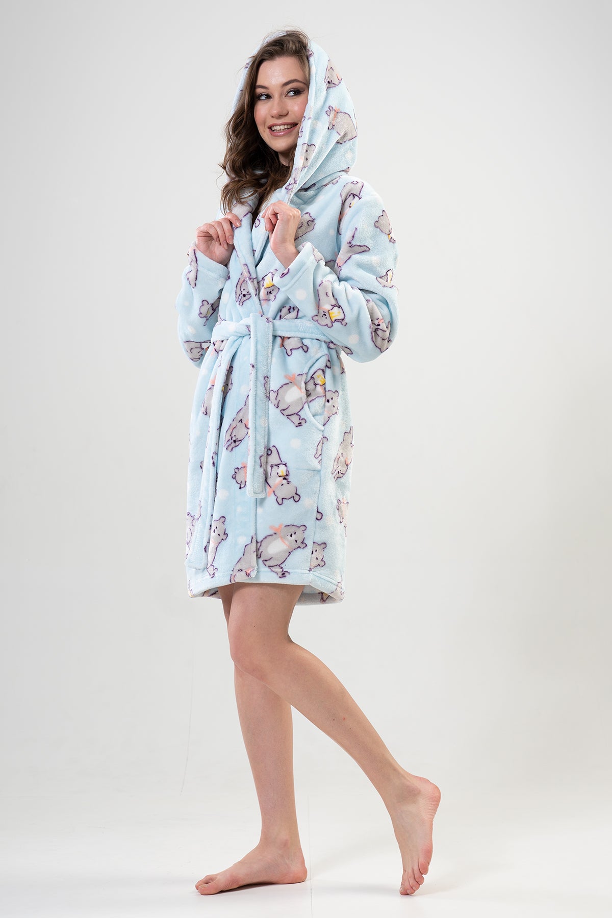 Woman Crystal Dressing Gown