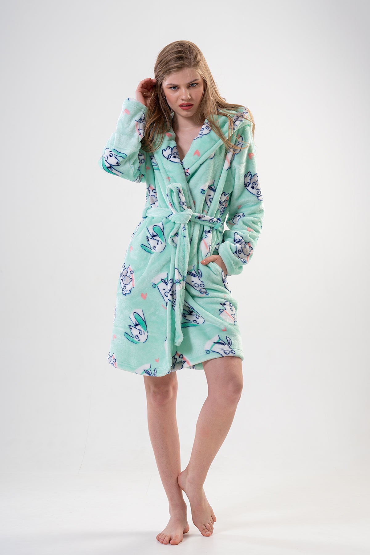 Woman Crazy Dressing Gown