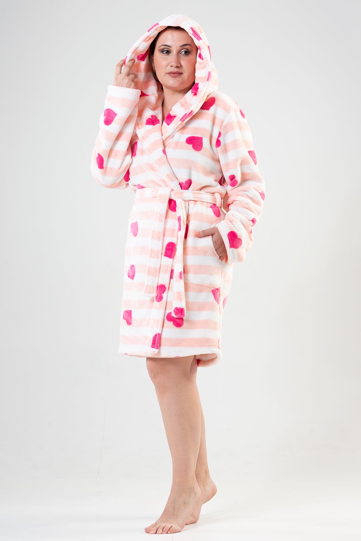 Woman Big Size Etky Dressing Gown