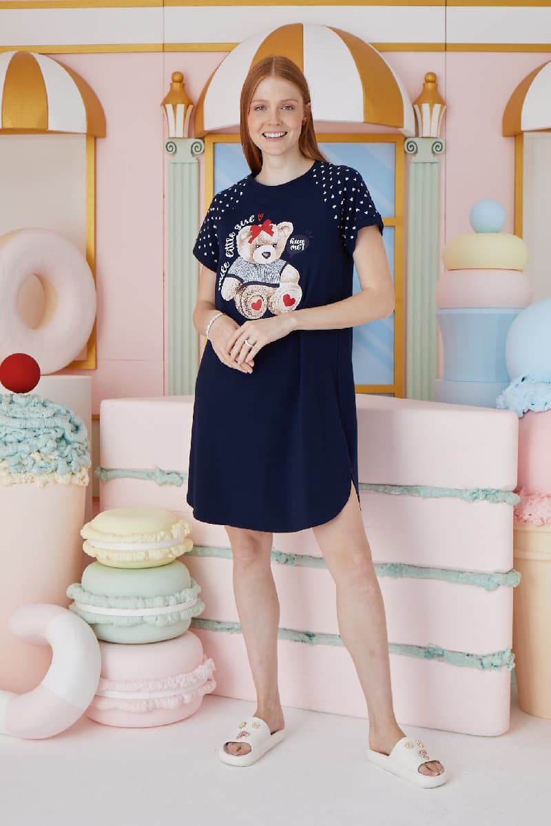 15512 BAYAN BASKILI TUNİK