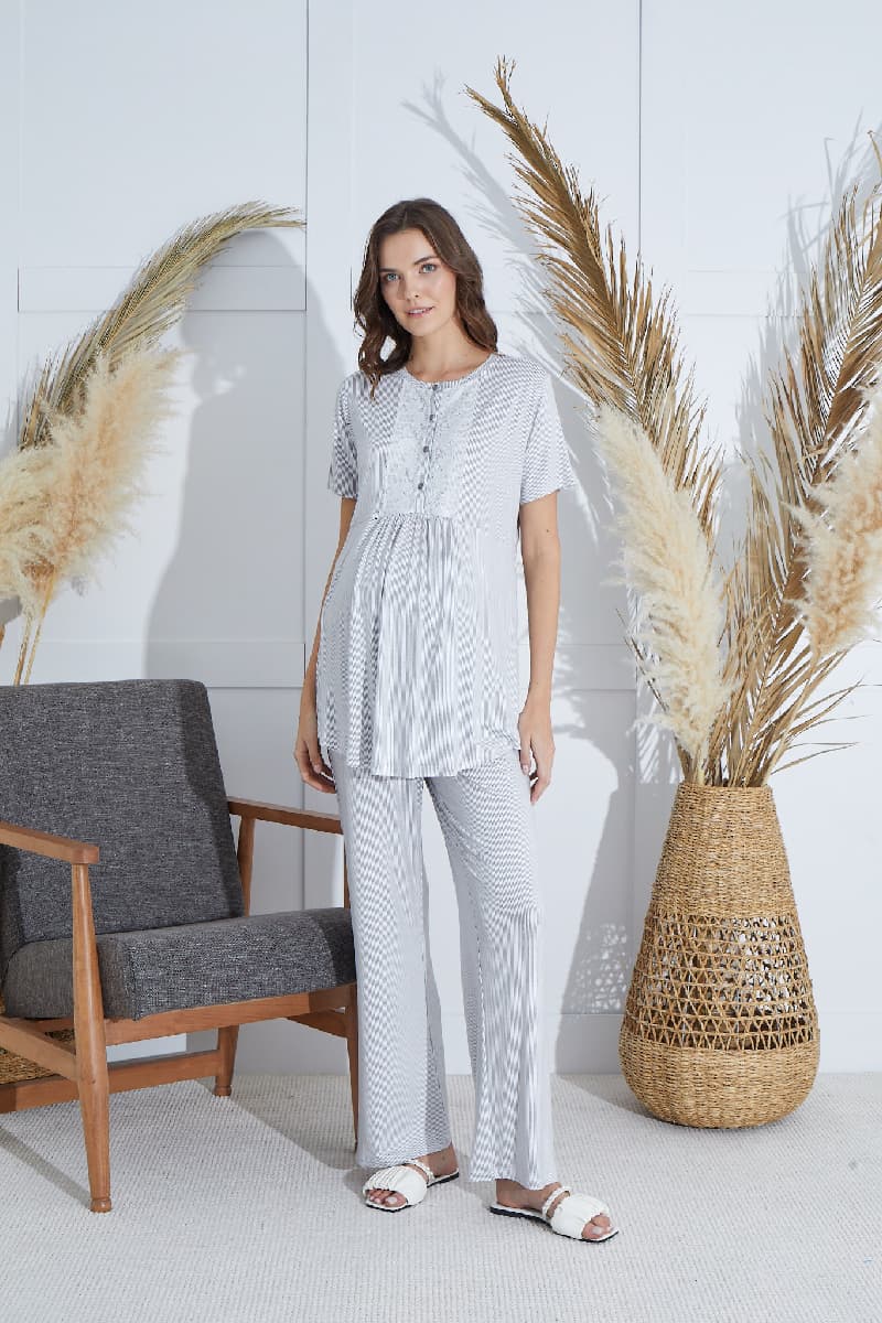 15895 BAYAN LOHUSA PİJAMA TAKIM