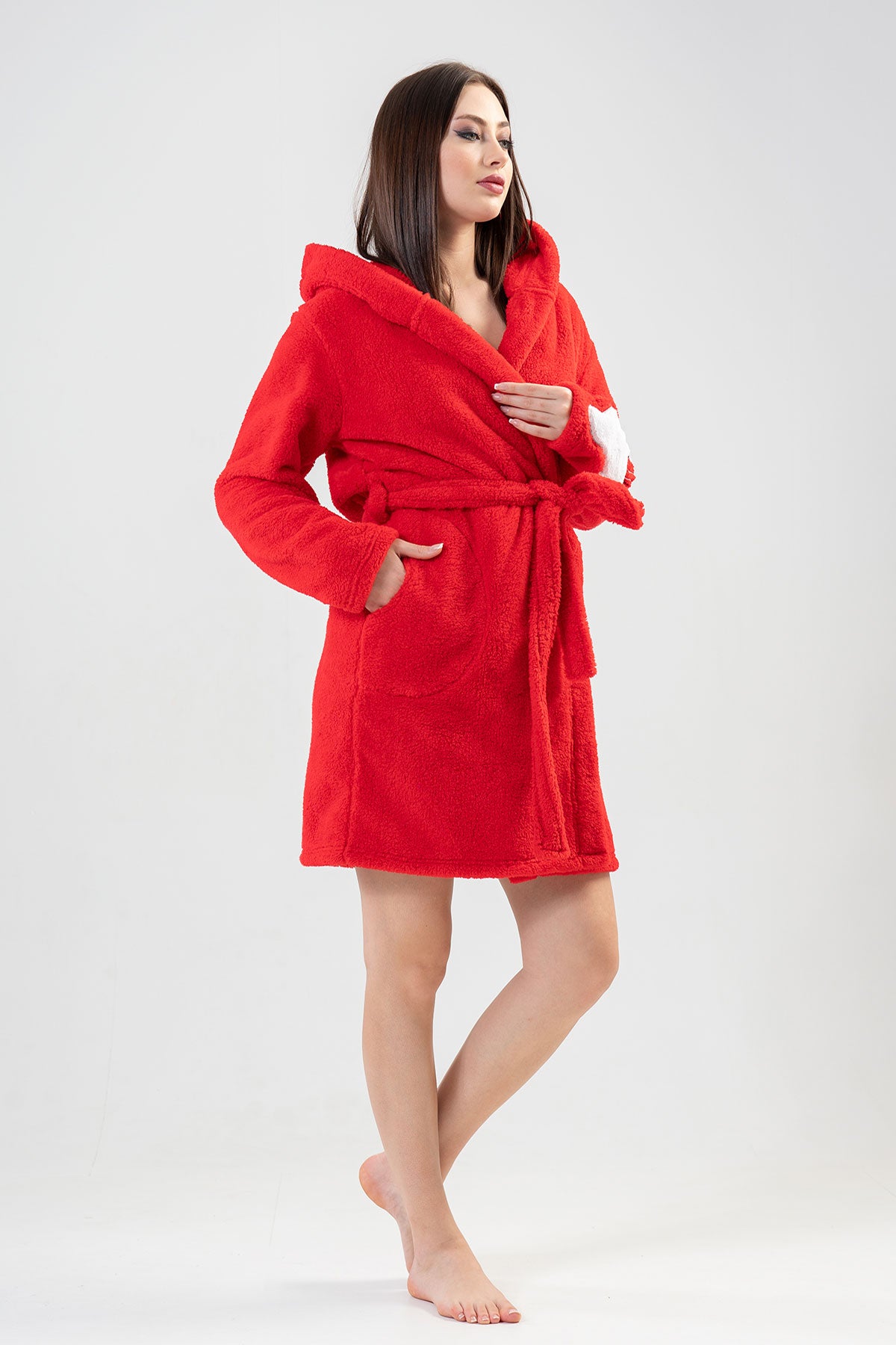 Woman Welsoft Christmas Dressing Gown