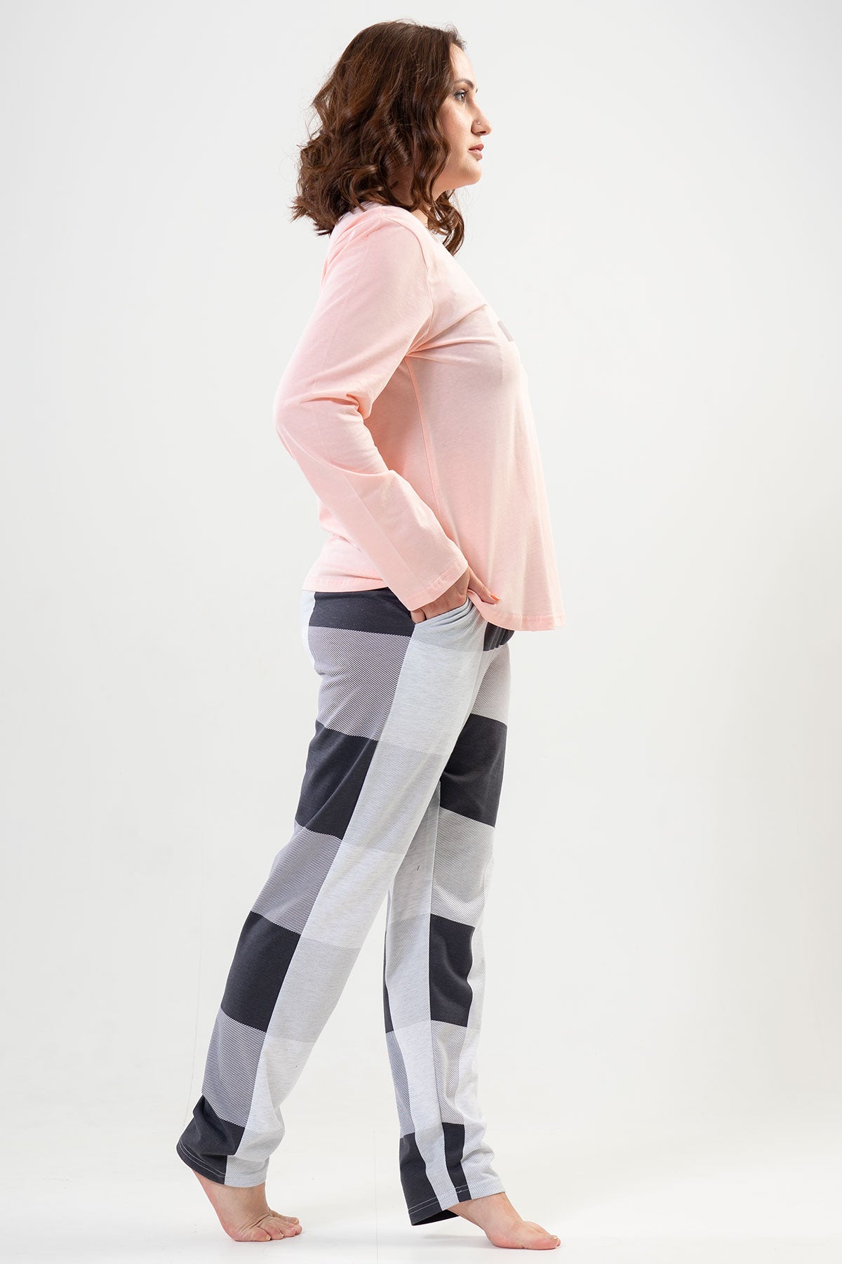 Woman Big Size Queen Pyjama Set