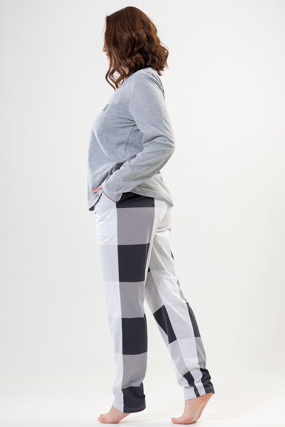 Woman Big Size Queen Pyjama Set