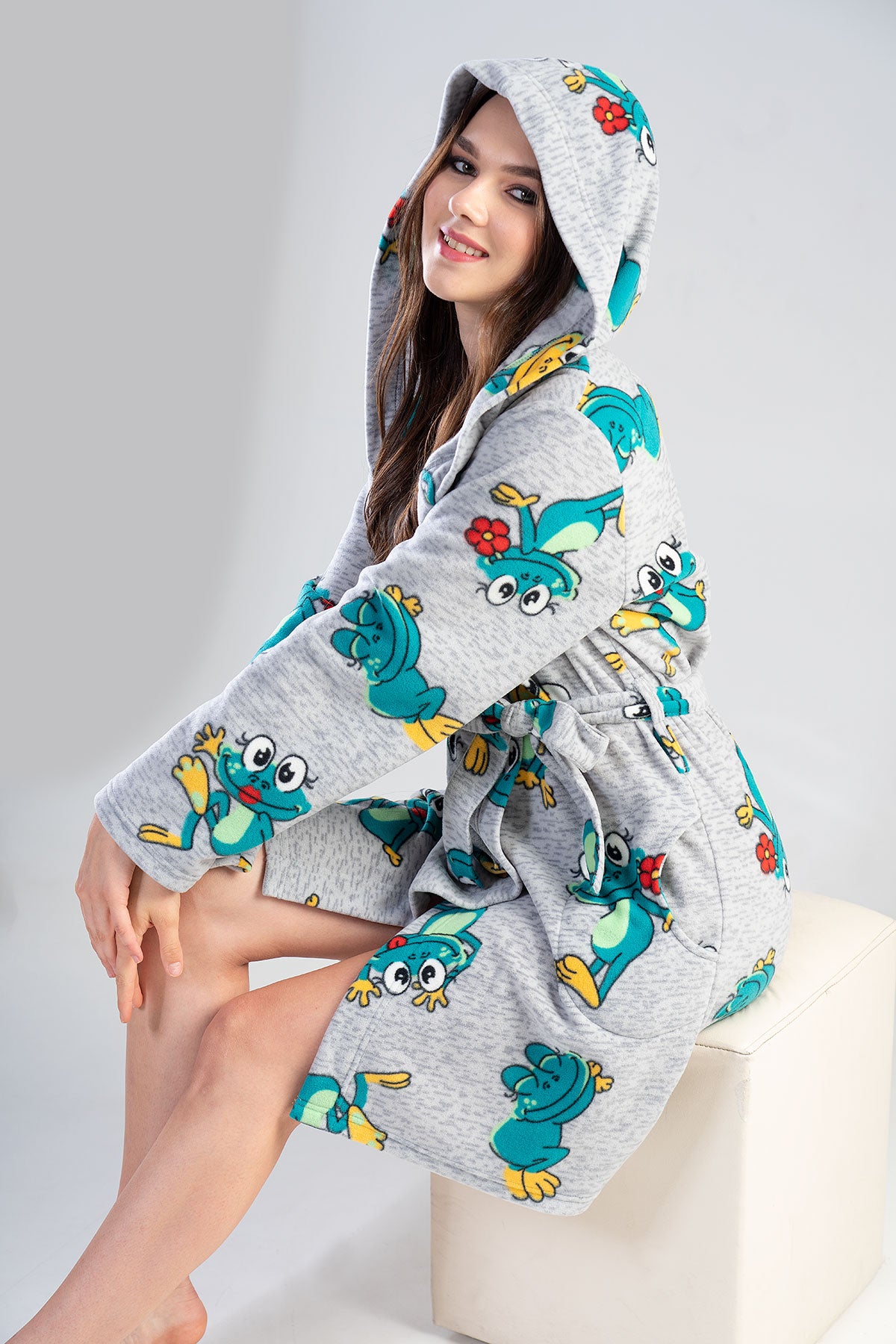 Woman Frogy Dressing Gown