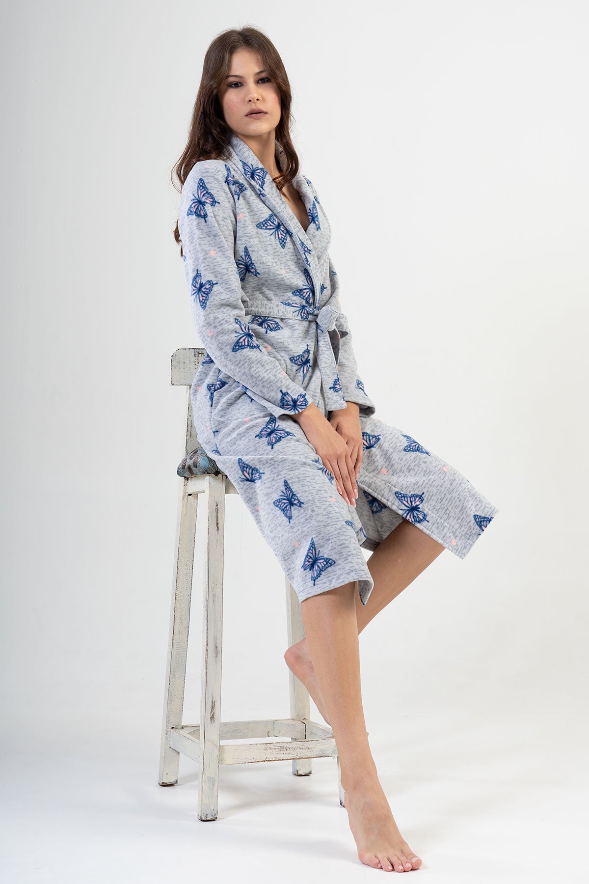 Woman Butterfly Dressing Gown