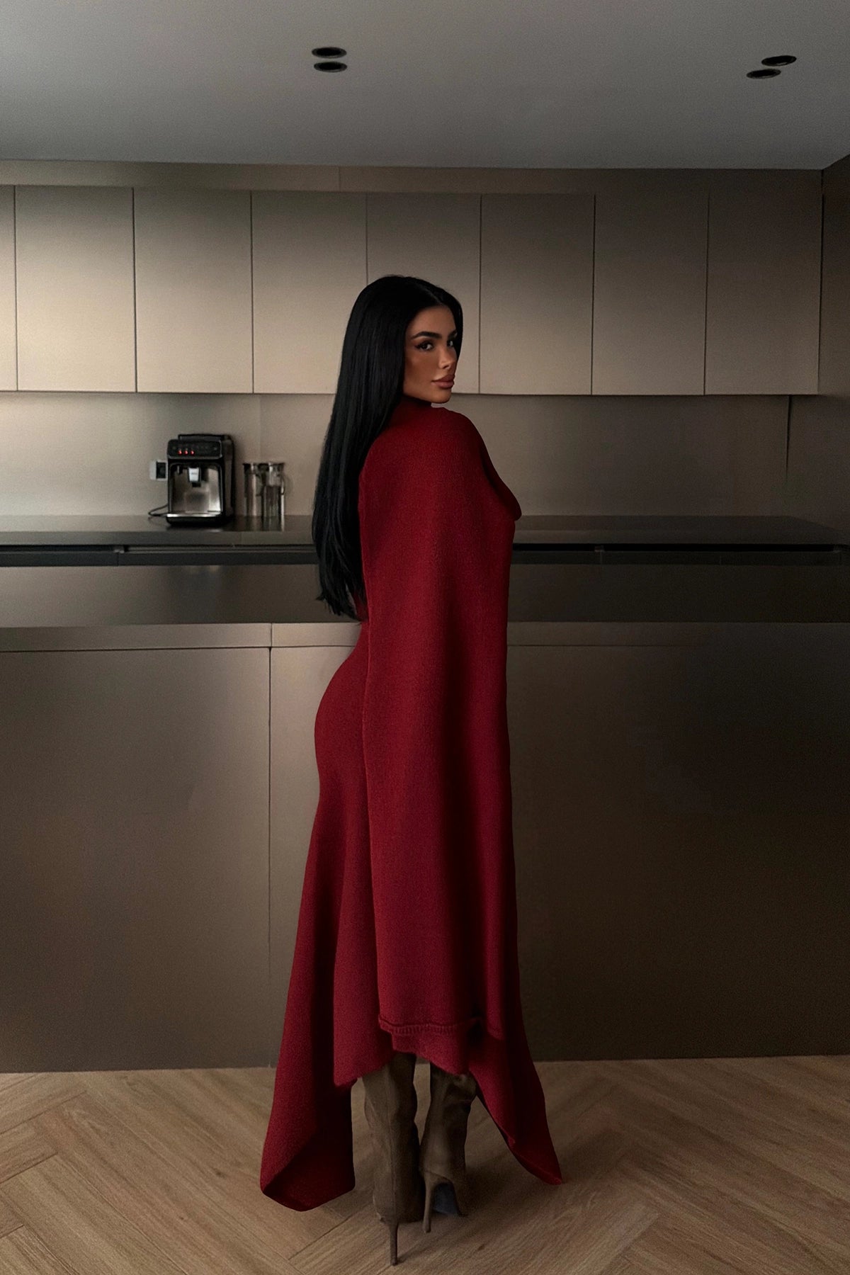 Bordo Suzette Triko Takım