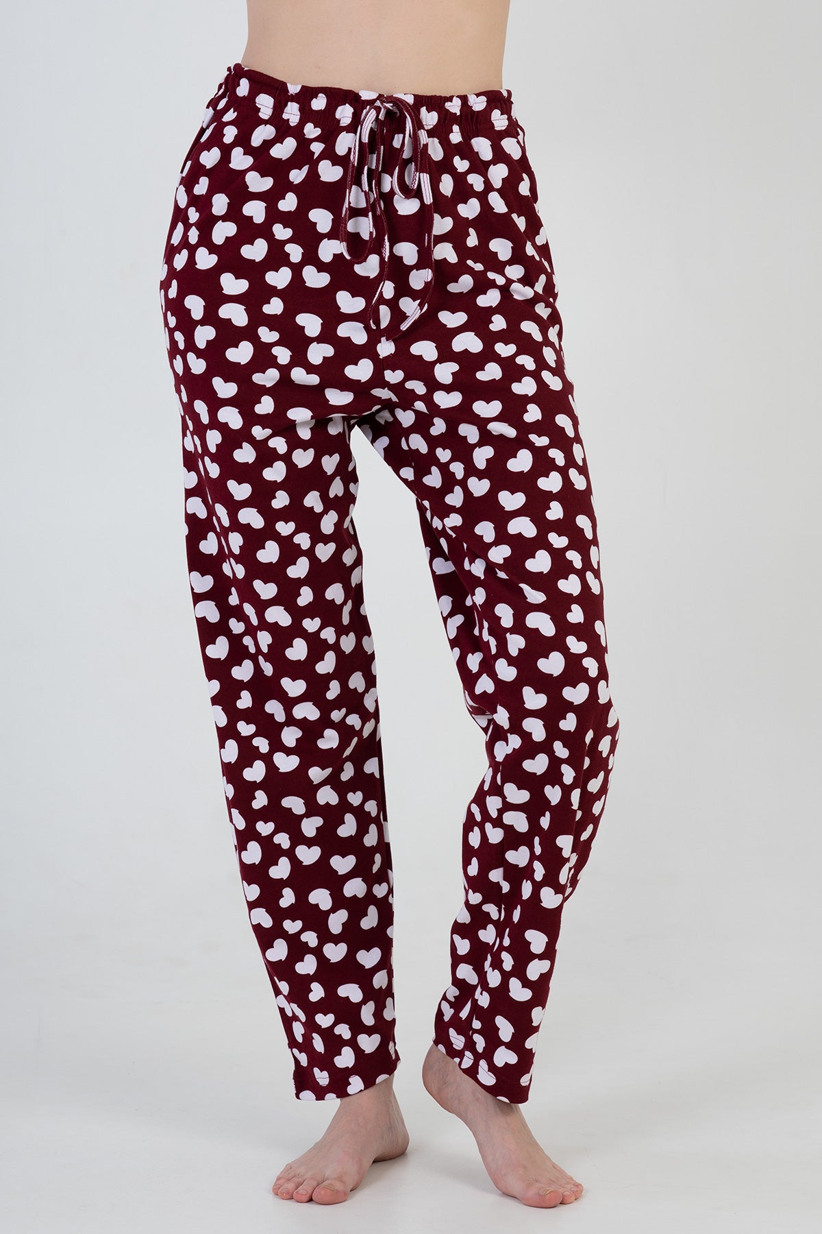 Woman Bordeaux Pyjama Separate