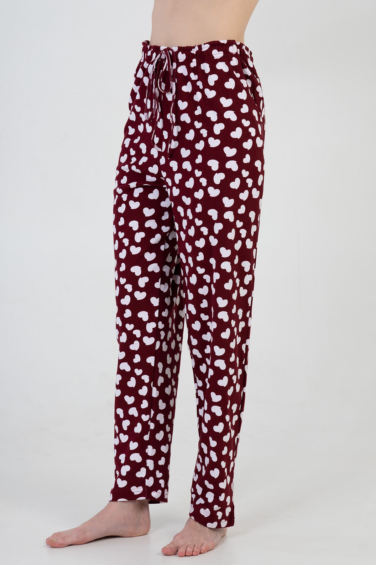 Woman Bordeaux Pyjama Separate