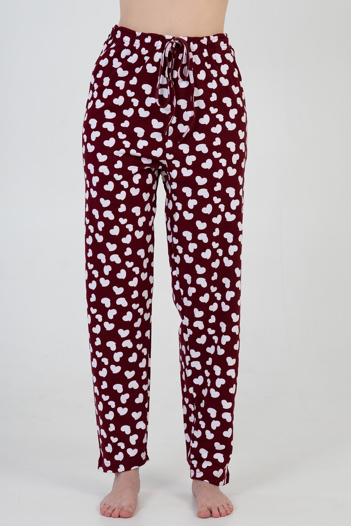 Woman Bordeaux Pyjama Separate