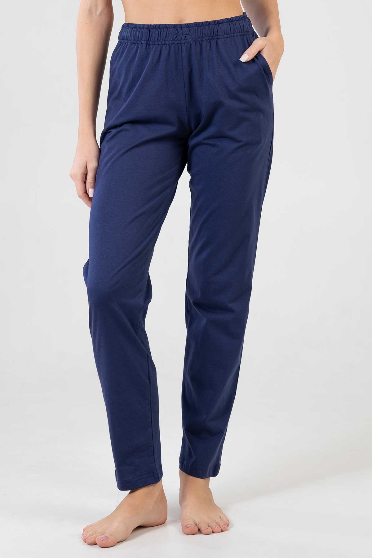 KADIN P.SUPREM CEPLI TEK ALT PIJAMA