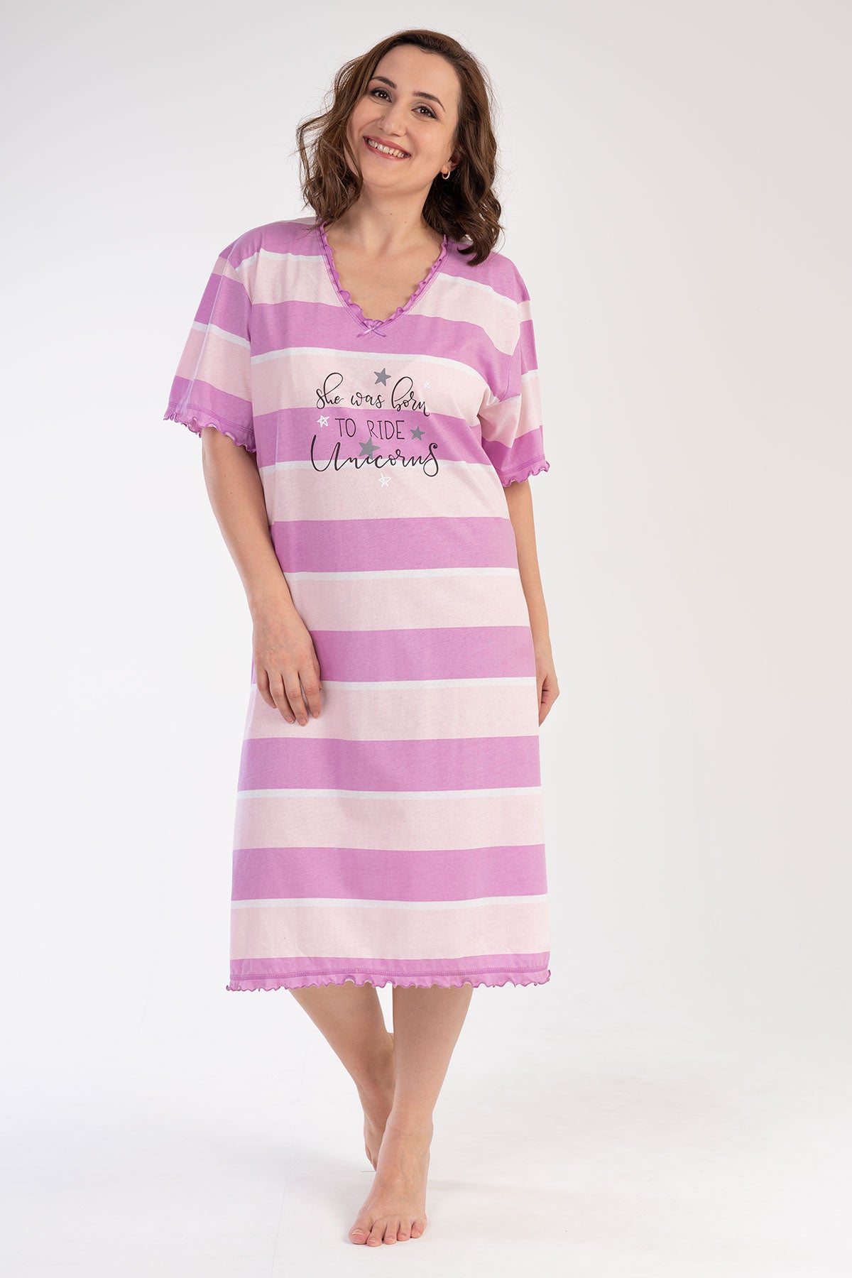 Woman Big Size Unicorn Tunic