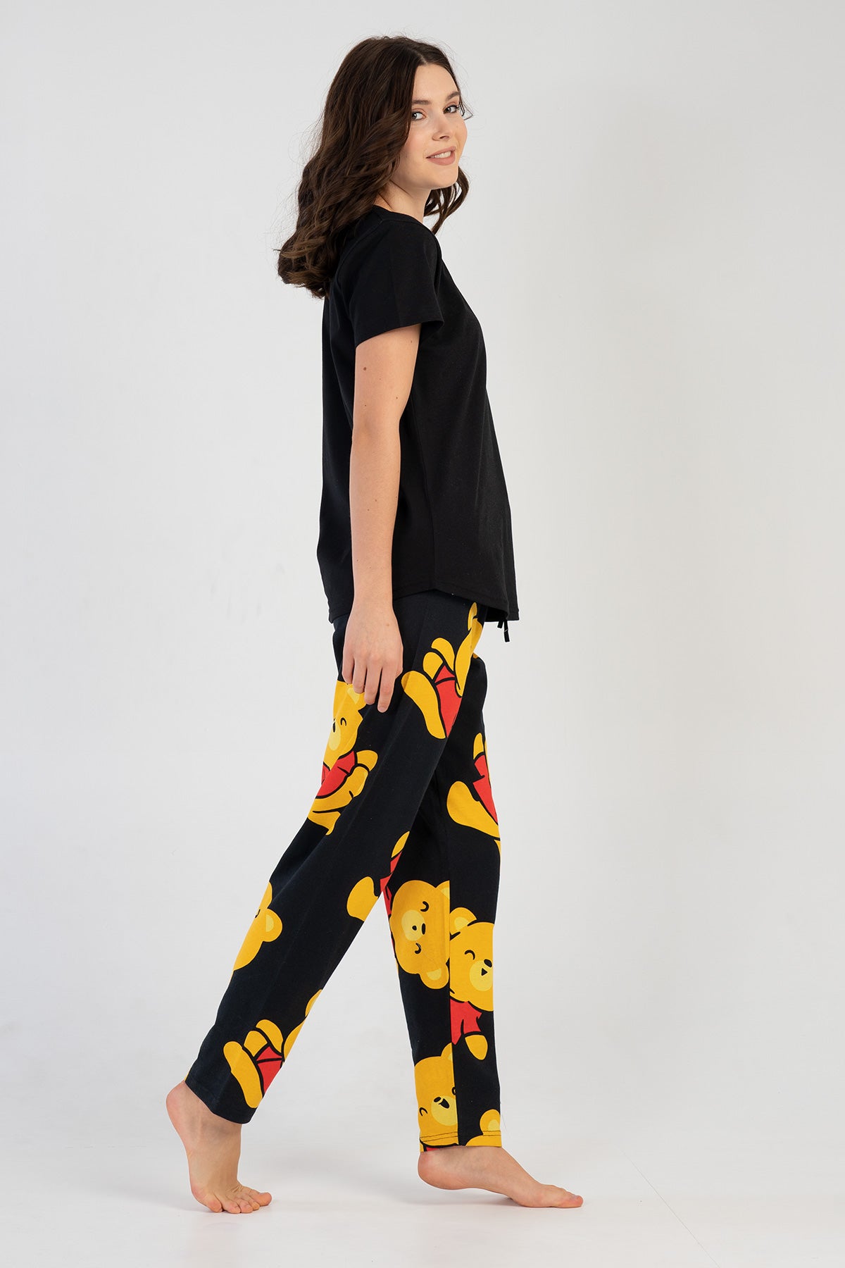 Woman Supreme Yellow Bear Pyjama Set